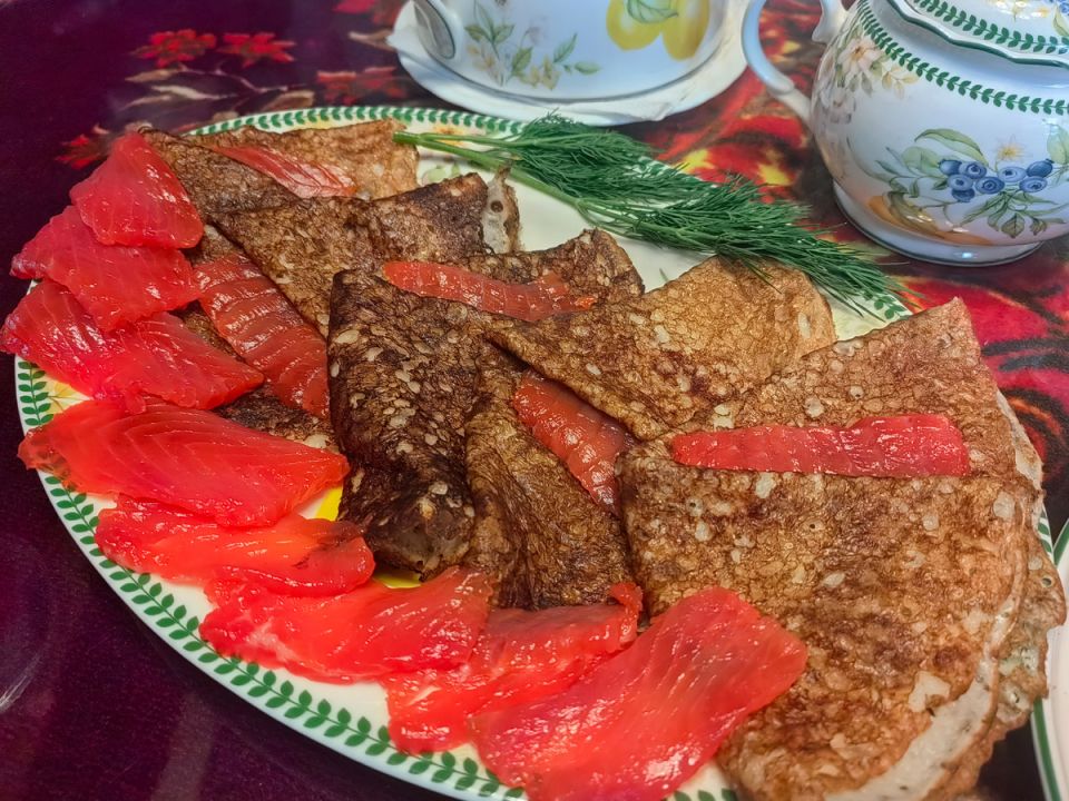 Потрясающие блины без сахара на иерусалимской закваске