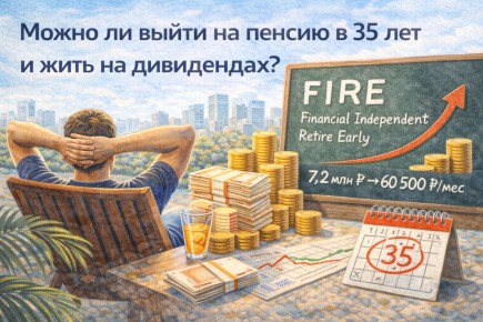 Можно ли выйти на пенсию в 35: мифы и реальность финансовой независимости в России