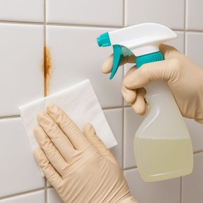 Эффективные методы борьбы с ржавчиной на плитке в ванной