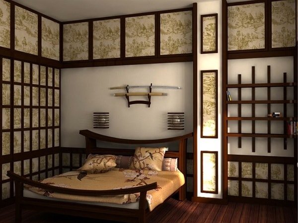 Как создать идеальную восточно-японскую спальню