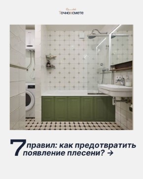 Как навсегда забыть о плесени в ванной и туалете