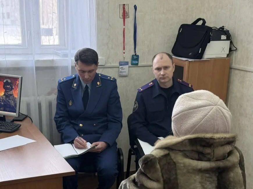 Прокурор Княжпогостского района провёл личный приём для участников СВО и членов их семей