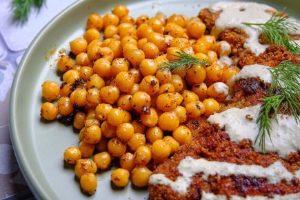 Пикантный жареный нут: идеальный гарнир для любого стола