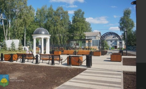 В Сыктывкаре обустроят 2 общественные зоны и 7 дворовых территорий