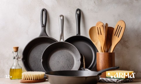 Как заботиться о сковородках: секреты по уходу для каждого типа