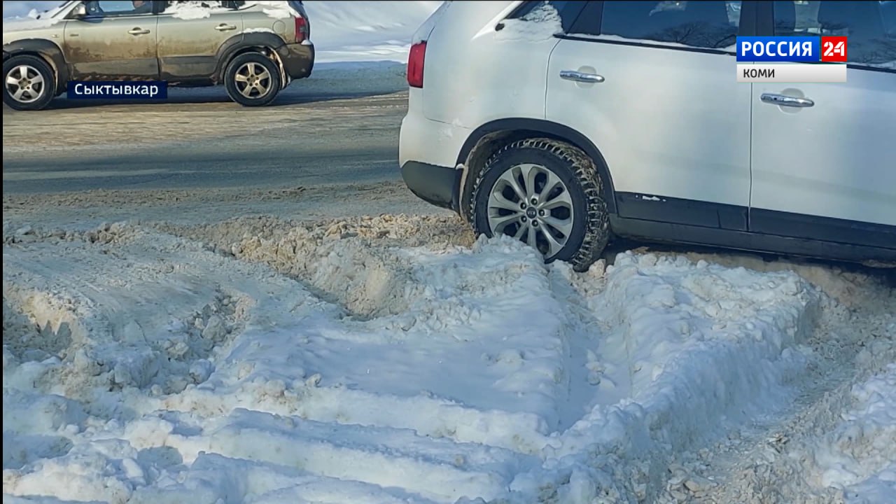 За минувшие выходные в Сыктывкаре и окрестностях снежный покров подрос на 10 см
