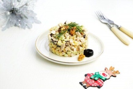 Вкусные салаты для новогоднего стола