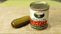 Нежный салат с маринованным огурцом и фасолью, идеальный для поста