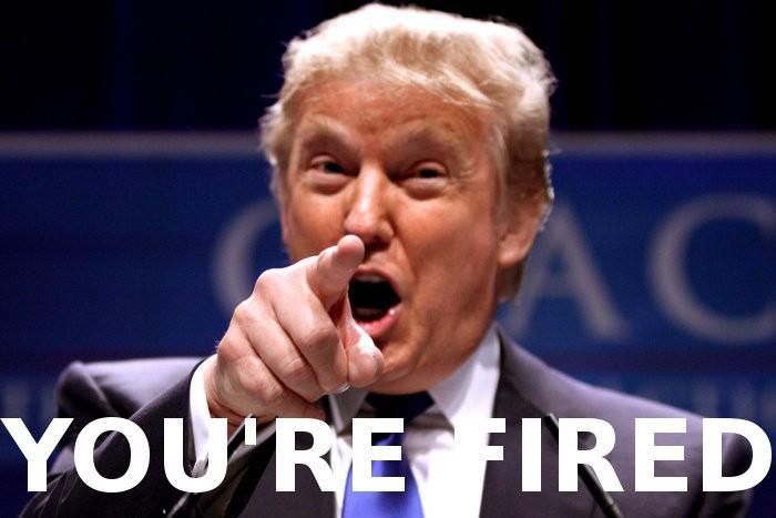 YOU'RE FIRED! ��� ���� � ����� ��� ��������� ��� ��������һ?
