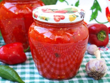 Как сделать идеальную аджику из сладкого перца за один подход