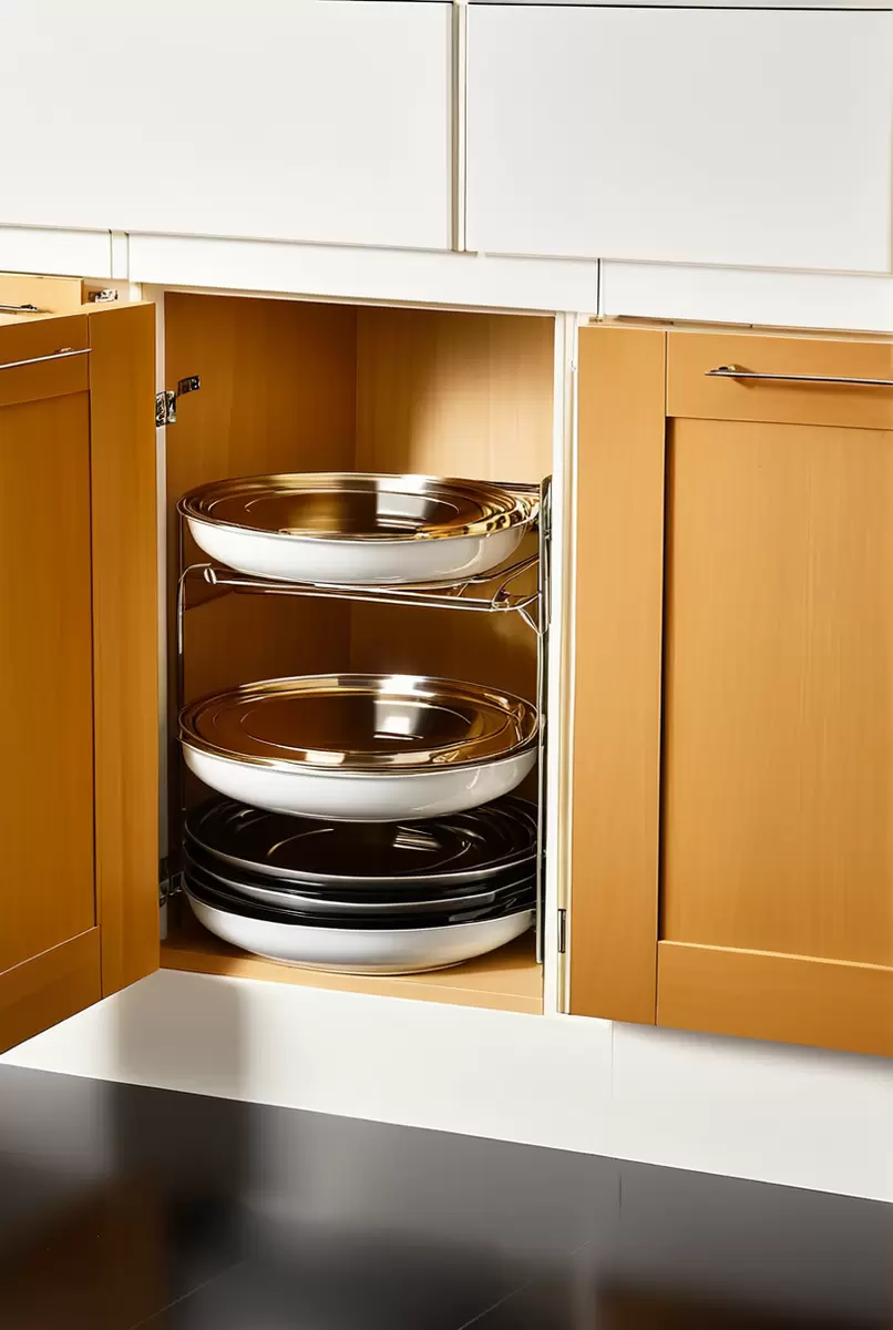 Умное хранение на кухне: как организовать пространство с подвесными держателями для крышек