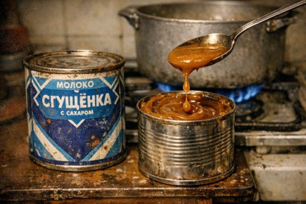 Сгущенка: как сине-белая банка стала кулинарным символом советской эпохи