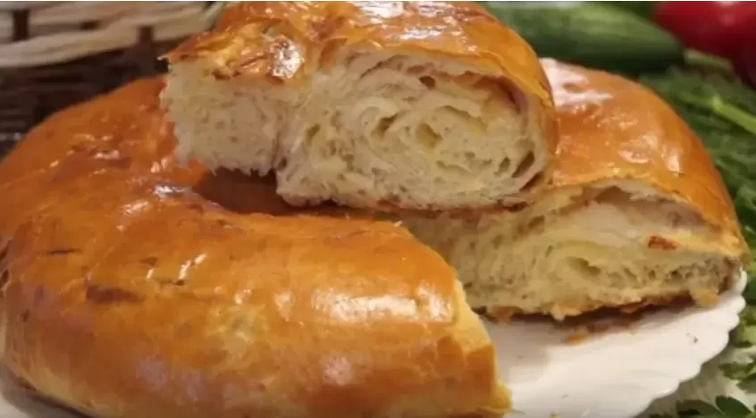 Слоистые лепешки, которые напомнят о бабушкиной кухне