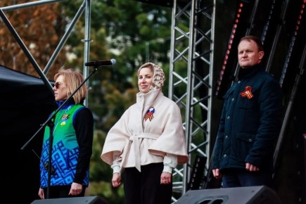 В Сыктывкаре прошла традиционная легкоатлетическая эстафета, посвящённая Дню Победы