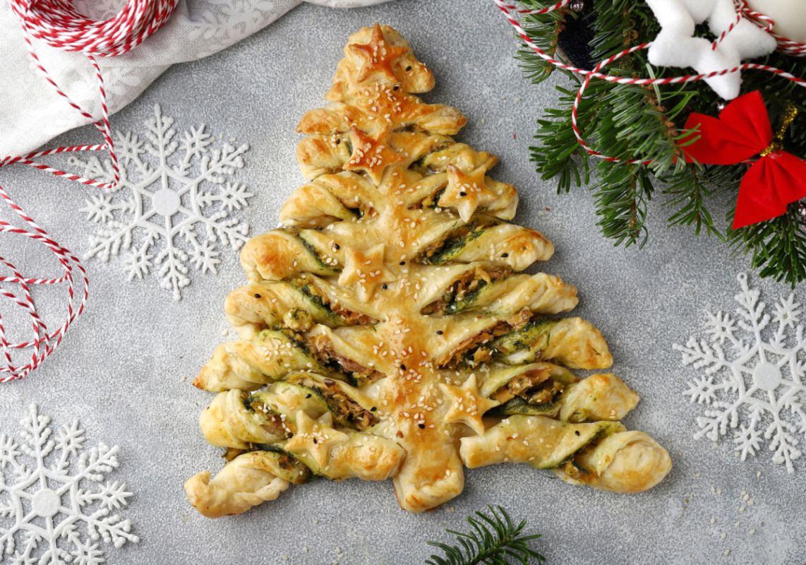 Пирог в форме елочки: кулинарное украшение праздника