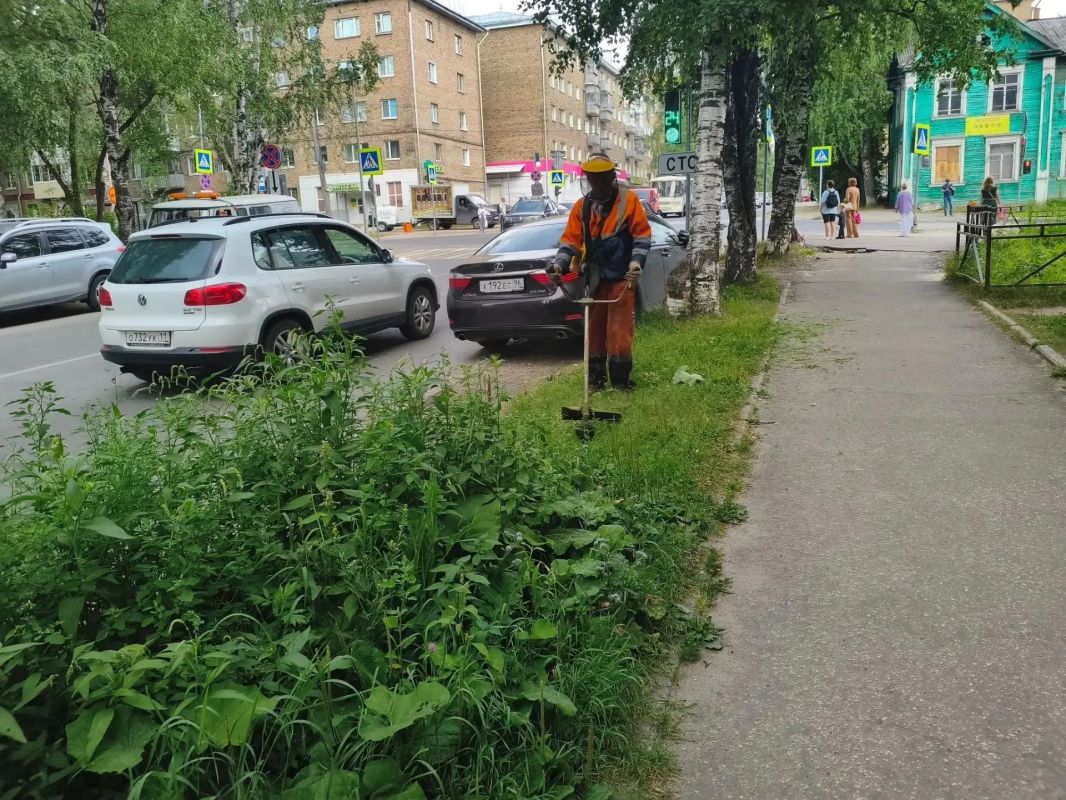 За каждым ухоженным газоном, чистой скамейкой и ровной дорогой стоит ежедневный труд людей За каждым ухоженным газоном, чистой скамейкой и ровной дорогой стоит ежедневный труд людей