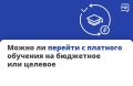 Можно ли перевестись с платного обучения в вузе или колледже на бюджетное или целевое? Рассказывает "Объясняем