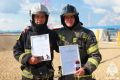 В постоянной готовности!. На одном из топливно-энергетических комплексов Республики Коми прошло контрольно-проверочное пожарно-тактическое учение