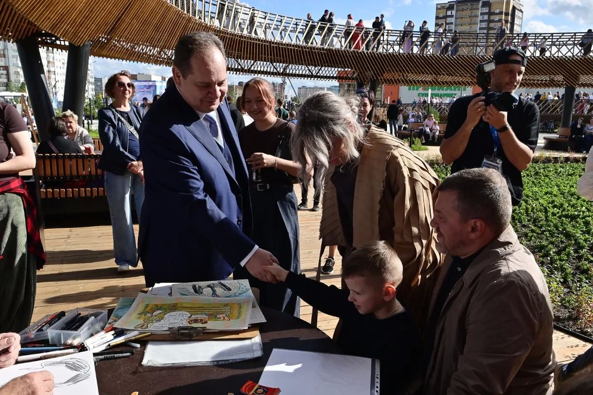 «Газпром парк» станет любимым местом отдыха ухтинцев – уверен Ростислав Гольдштейн «Газпром парк» станет любимым местом отдыха ухтинцев – уверен Ростислав Гольдштейн