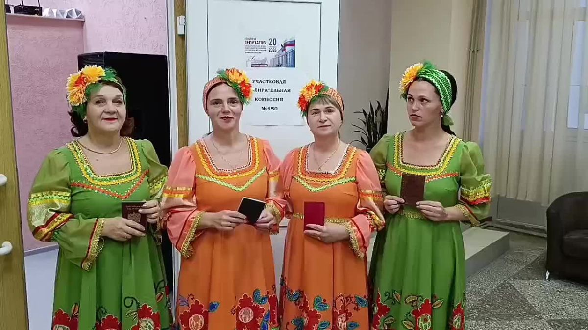 «Северяночка» с песней по жизни и на выборы!