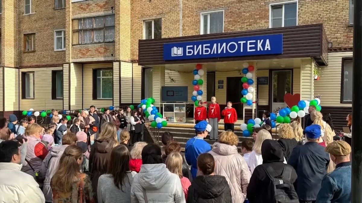 В Вуктыле и Ижме открылись обновленные модельные библиотеки – по нацпроекту «Семья» и в рамках Года села