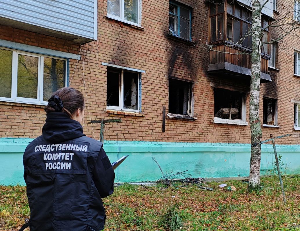 В Сосногорском районе по факту возгорания в квартире жилого дома, в результате которого погибли два человека, возбуждено уголовное дело