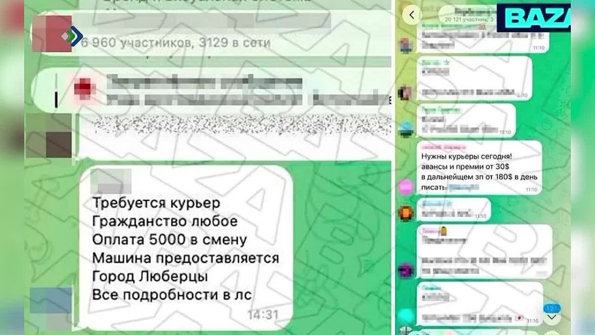 Наркошопы стали массово искать молодёжь на роль курьеров-закладчиков через школьные, студенческие и домовые чаты