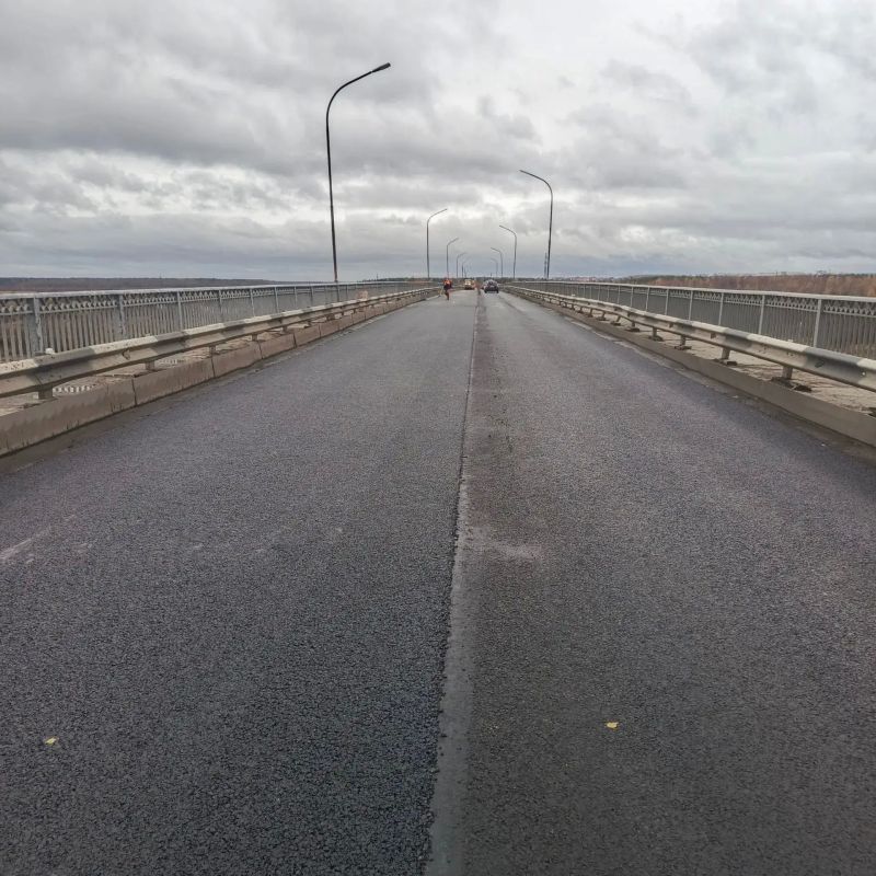 Краснозатонский мост открыт после ремонта