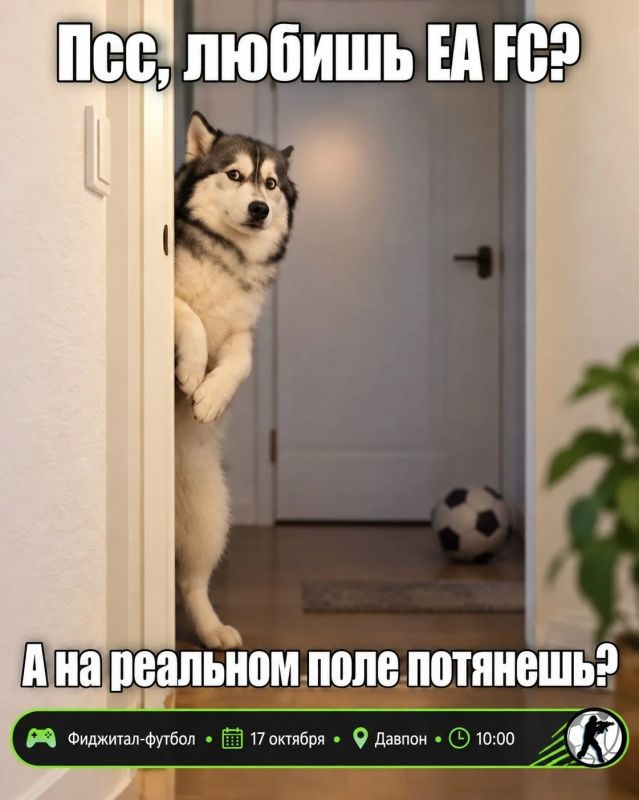 Псс, любишь EA FC?. А сможешь ли доказать, что ты крут и на реальном поле?