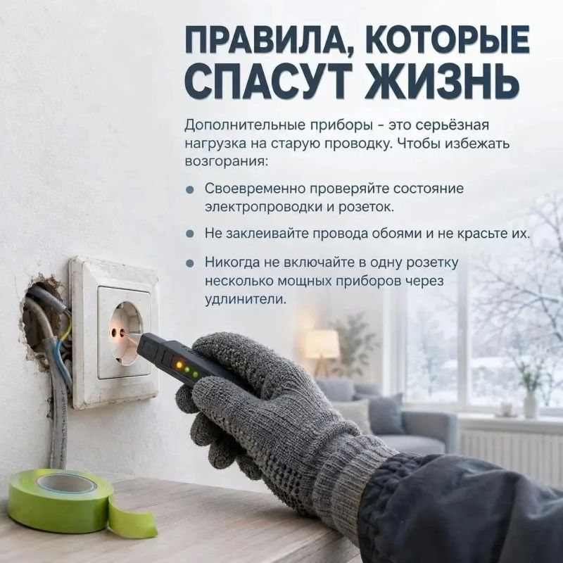 Холода пришли - проверьте проводку! Холода пришли - проверьте проводку!