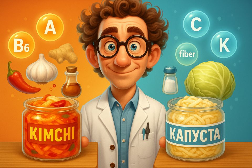 Кимчи или квашеная капуста: какой выбор принесет больше пользы?