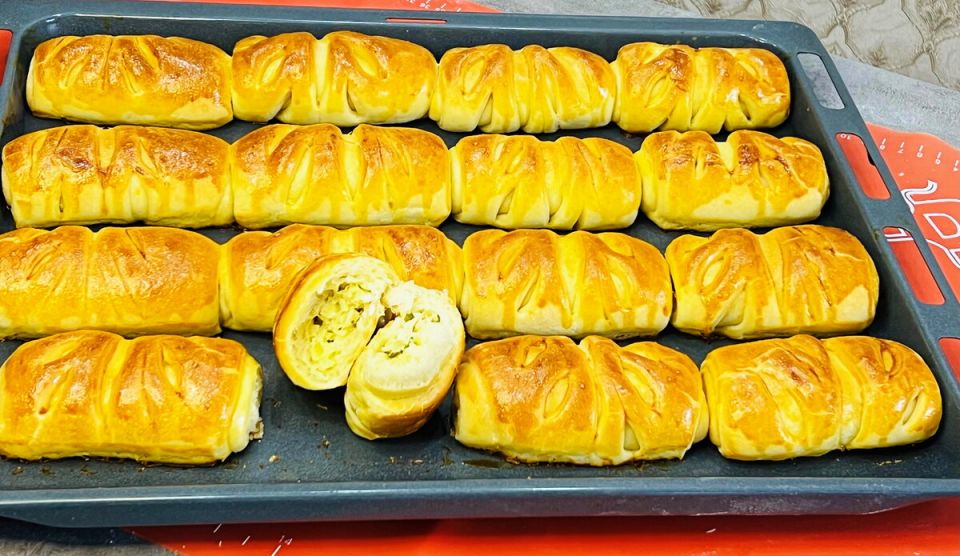 Вкуснейшие пирожки на молоке с разнообразными начинками